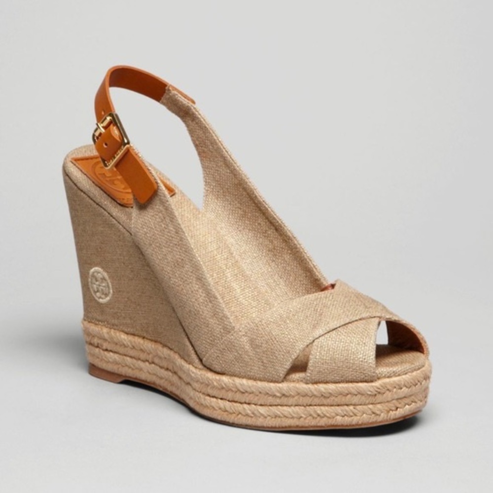 Tory Burch Beller Peep Toe Platform Sandal